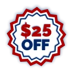 $25 Off